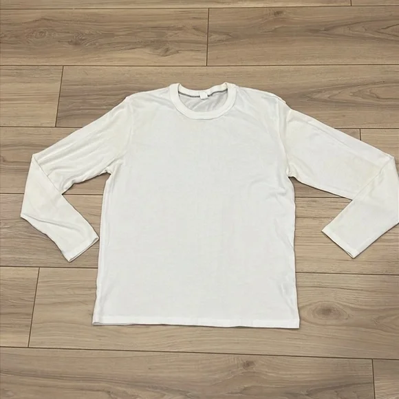 Alternative Apparel Unisex White Long Sleeve Go-To-Tee - white - Picture 2 of 7